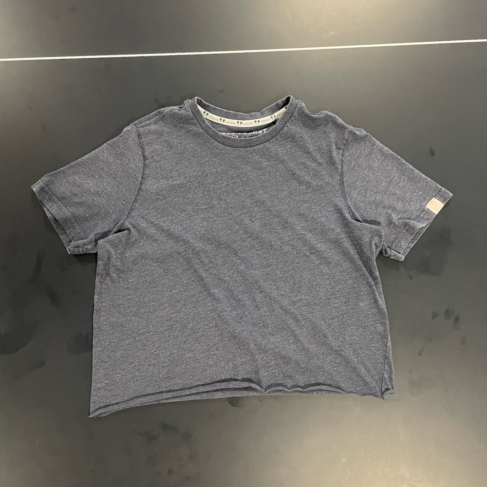 Grey Cut Off Tee-Shirt